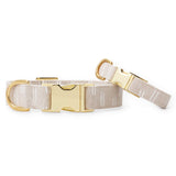 Flax Lines Dog Collar